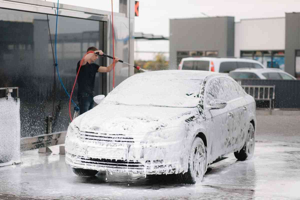 Snow Foam Car Wash