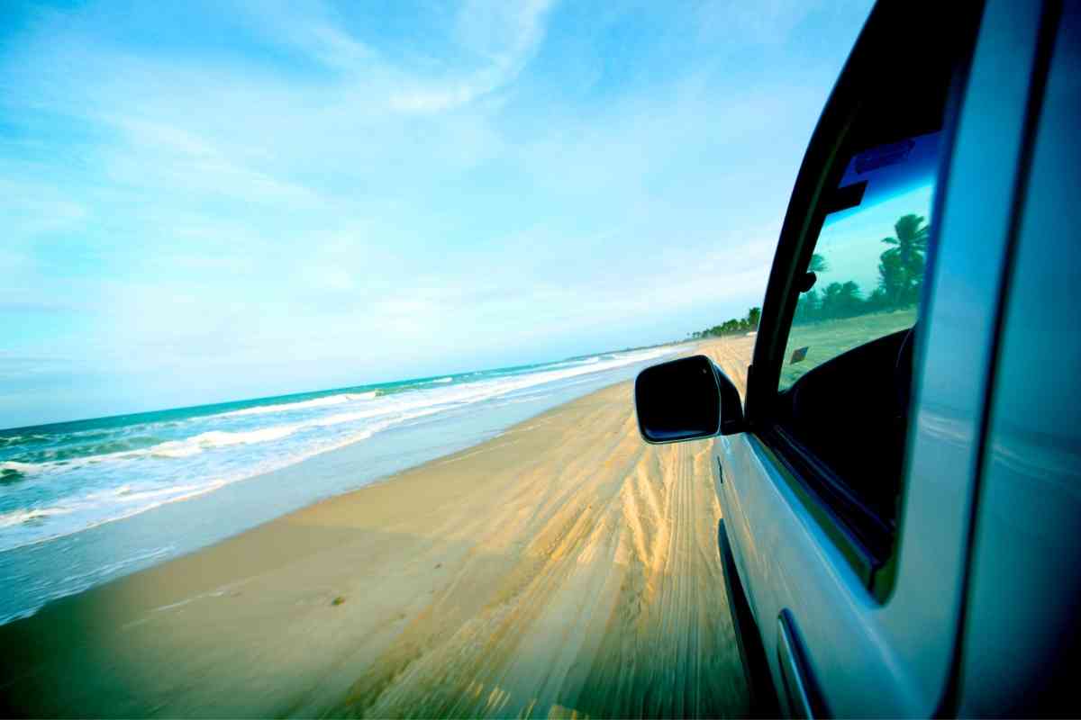 Driving An AWD RAV4 On The Beach 5 SandDriving Features Explained! Four Wheel Trends