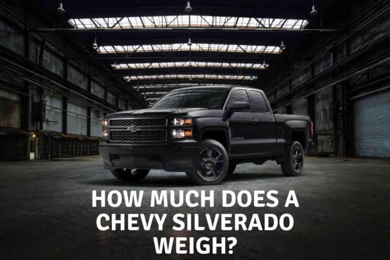 The Ultimate Chevy Silverado Weight Guide (And Why It Matters!)