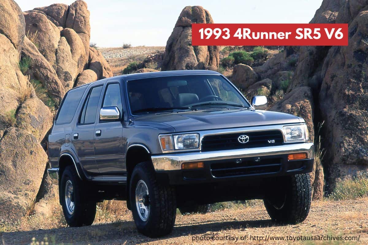 1993 4Runner SR5 V6 - Best and Worst Years for The Toyota 4Runner