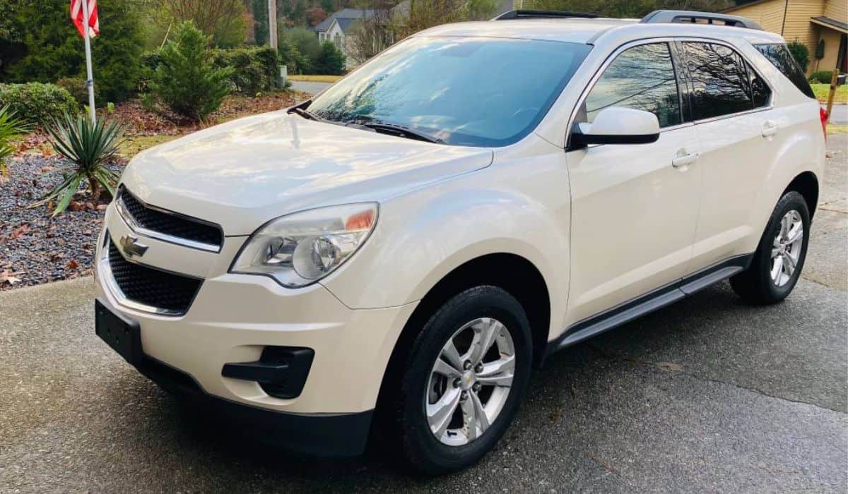 2015 Chevy Equinox parked in a driveway