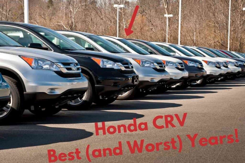 Best honda crv years