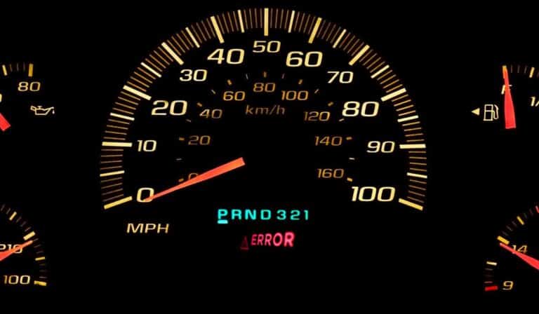 300, 000 miles or kilometers car odometer