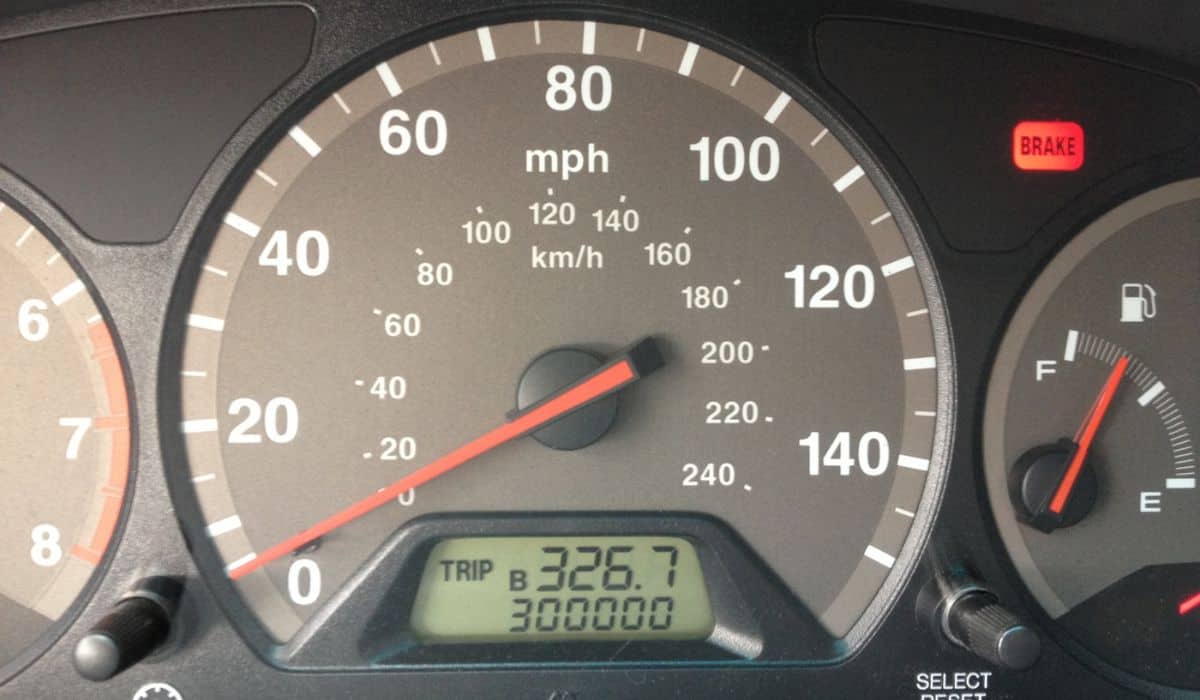 Age of 300, 000 miles