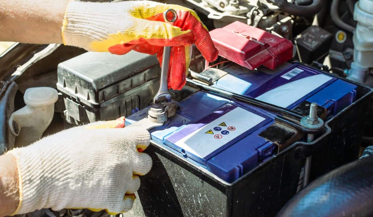 Car battery replacement