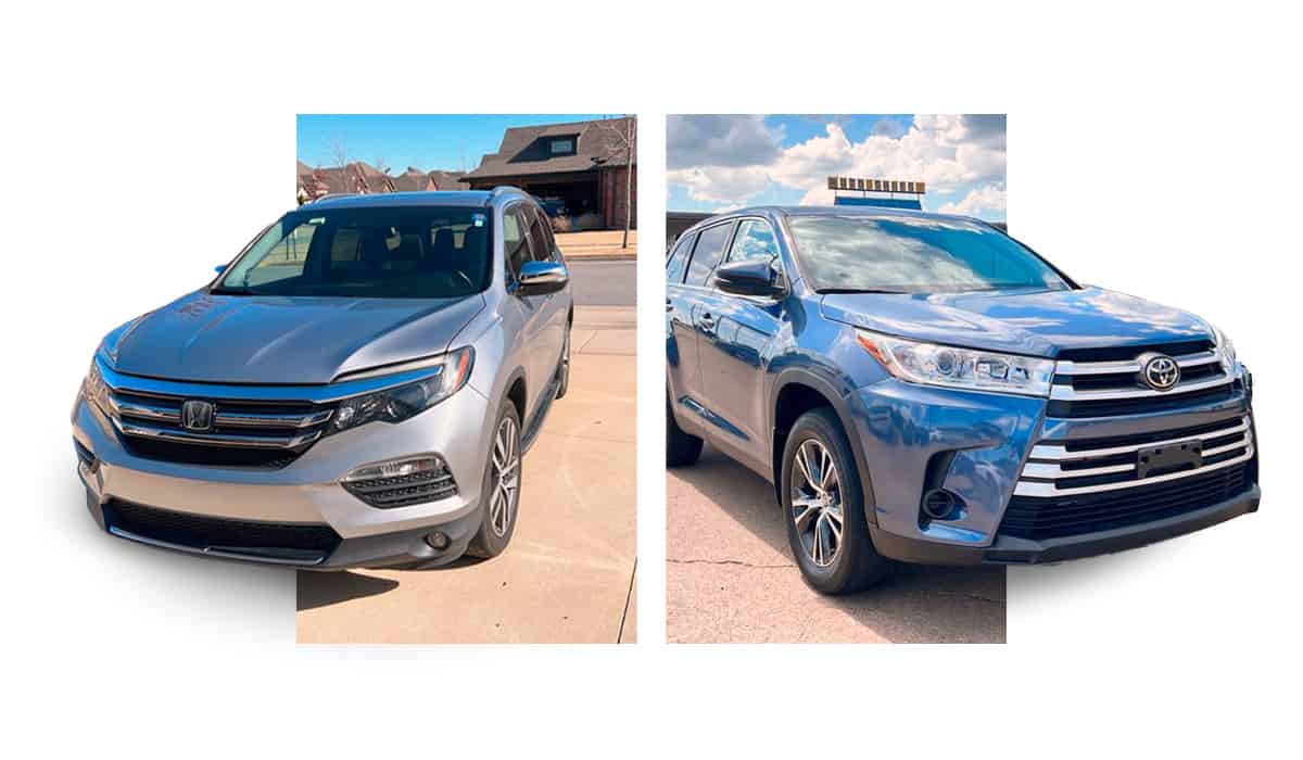 Honda Pilot vs. Toyota Highlander