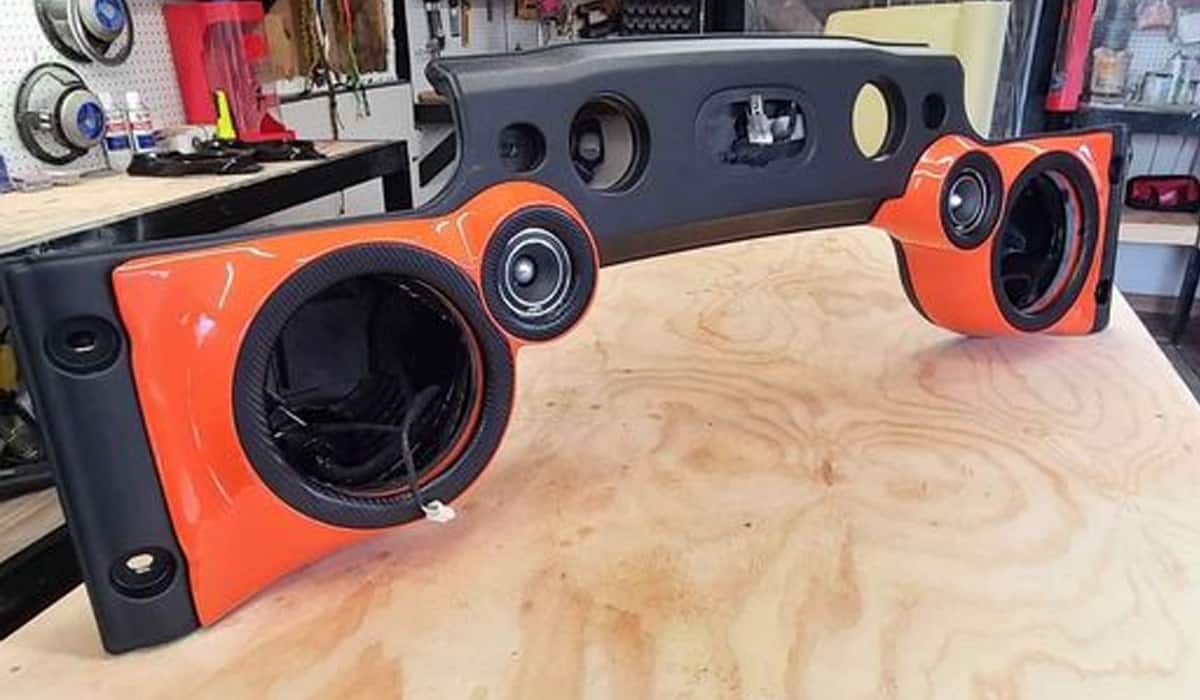 Jeep jk speaker sound bar