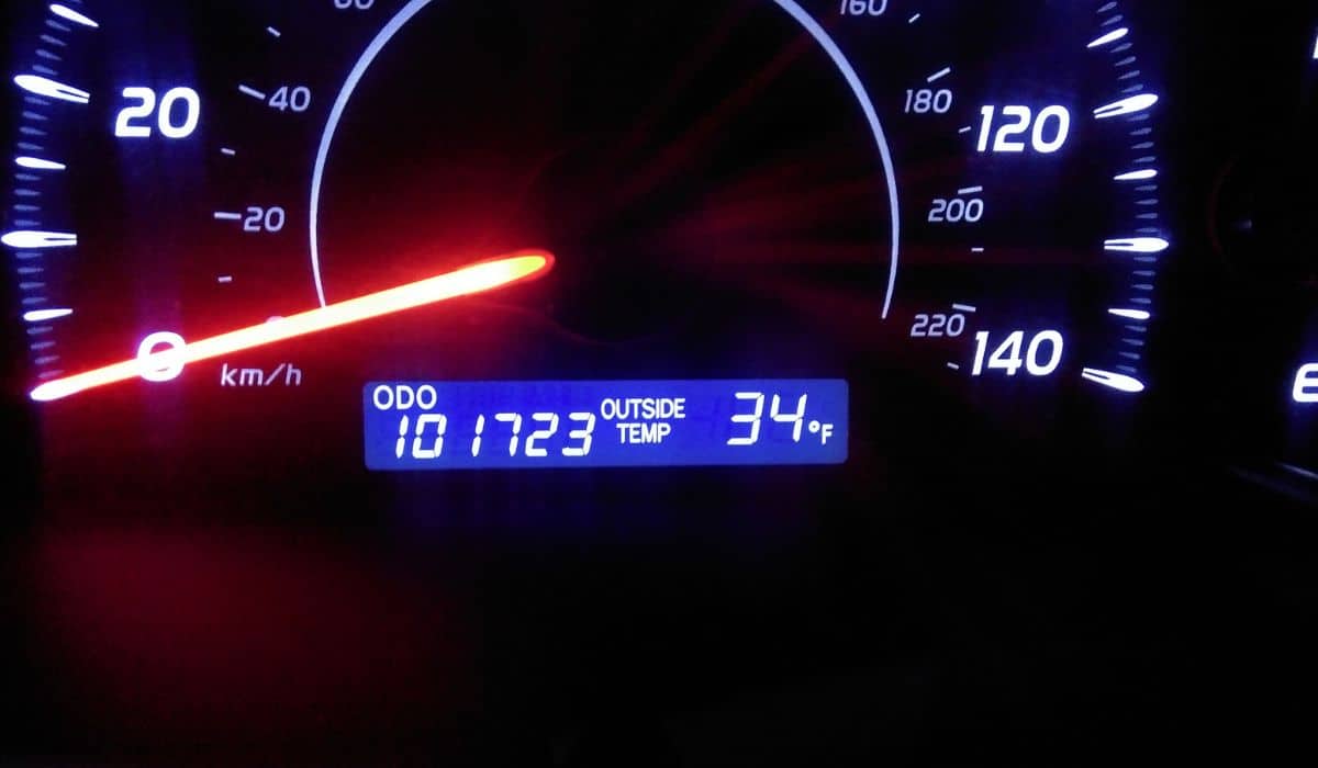 Odometer discrepancy
