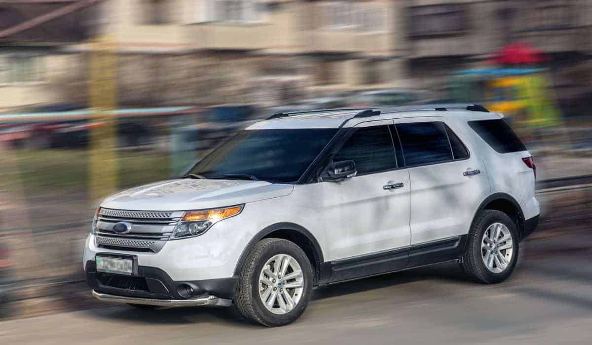 Ford white car pickup Are Ford Explorers Reliable? (Explained!)
