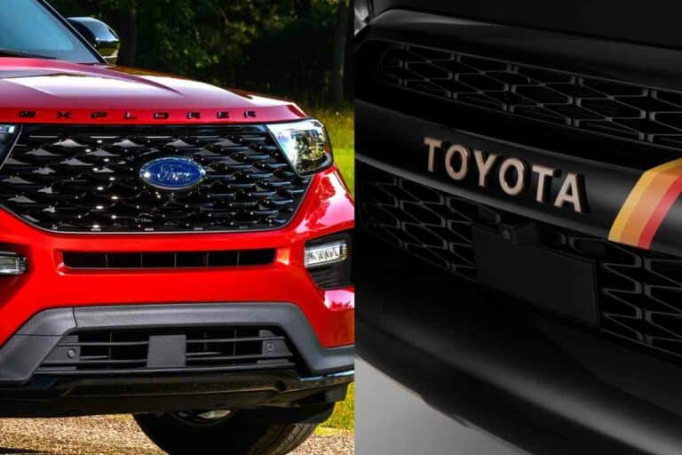 2023 Toyota 4Runner vs. 2023 Ford Explorer Which SUV is