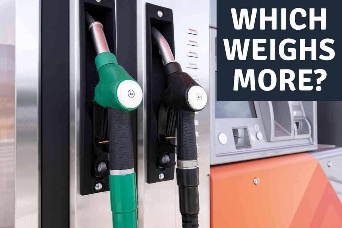 Weight of Diesel vs Gasoline 1 Weight of Diesel vs Gasoline: Which Fuel is Heavier?