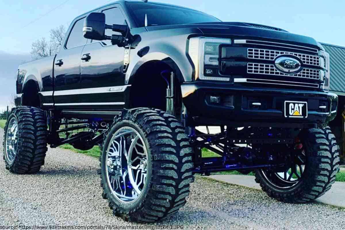 lifted truck