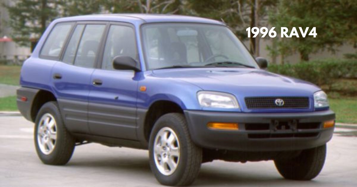 1st Generation Toyota RAV4 - 1996 Model year