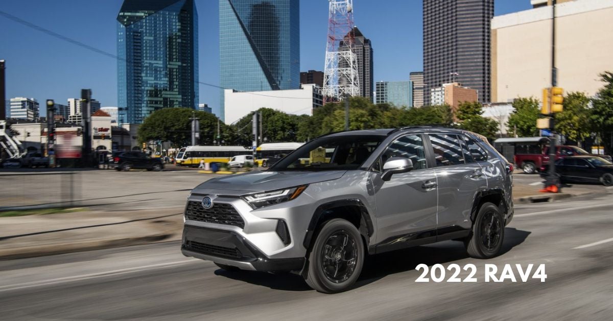 5th Generation Toyota RAV4 - 2022 Model year