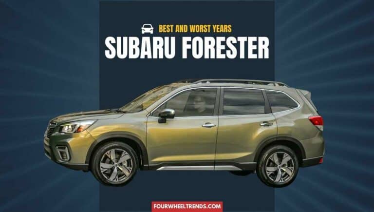Subaru Forester best and worst years