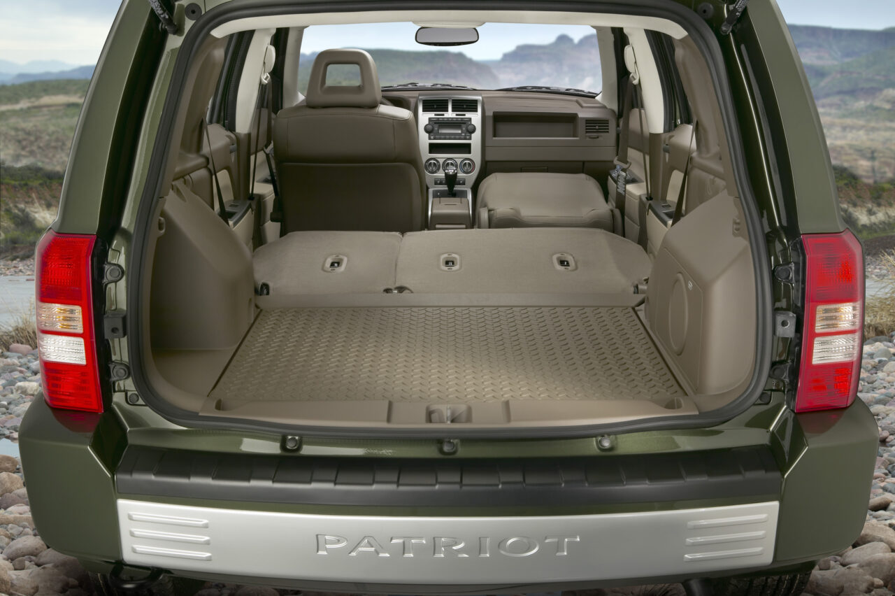 Jeep patriot Cargo room