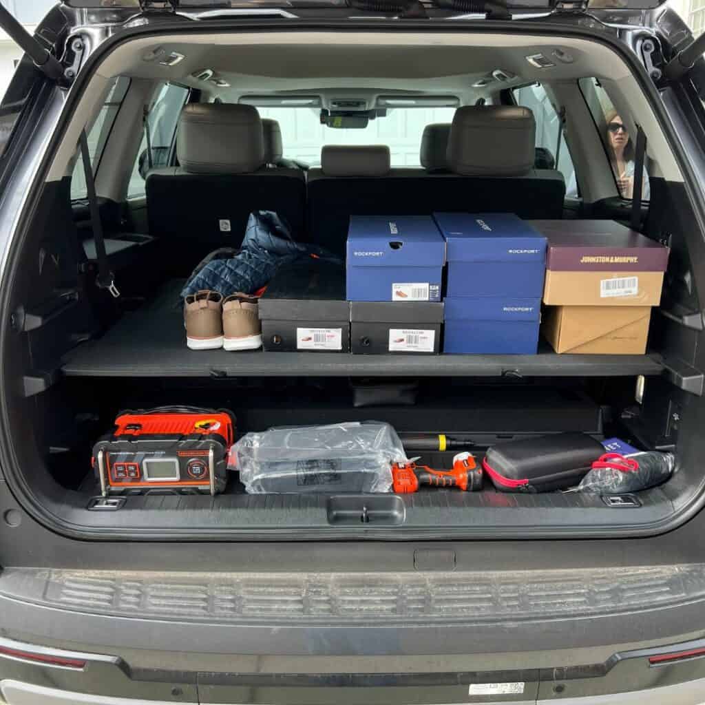 2023 Toyota Sequoia Cargo Area Toyota Sequoia vs. My Old SUVs: Is It Actually an Upgrade?