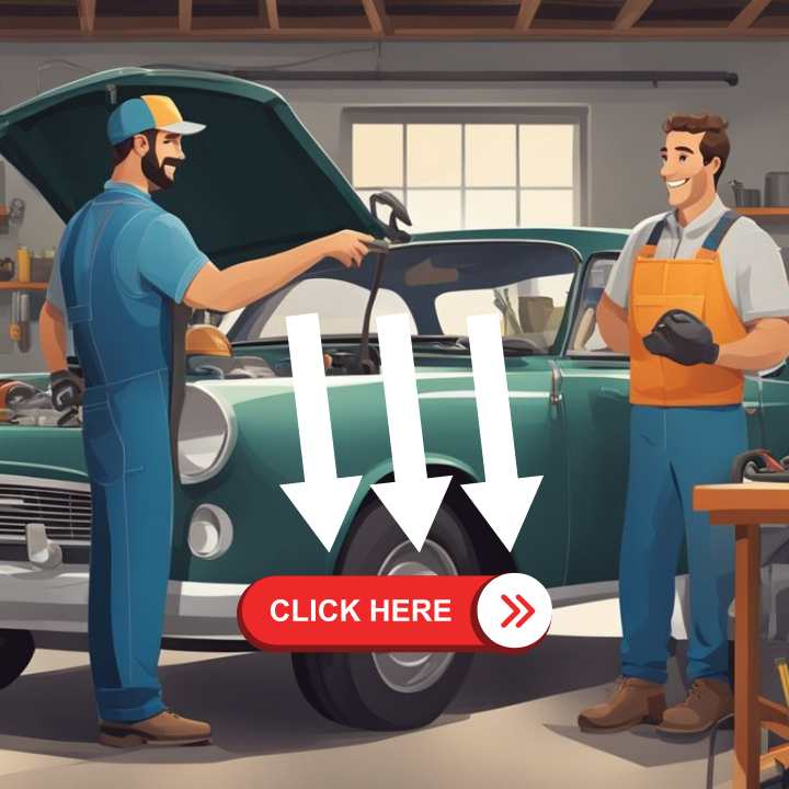 image showing George an automotive mechanic talking about car repairs with a good friend