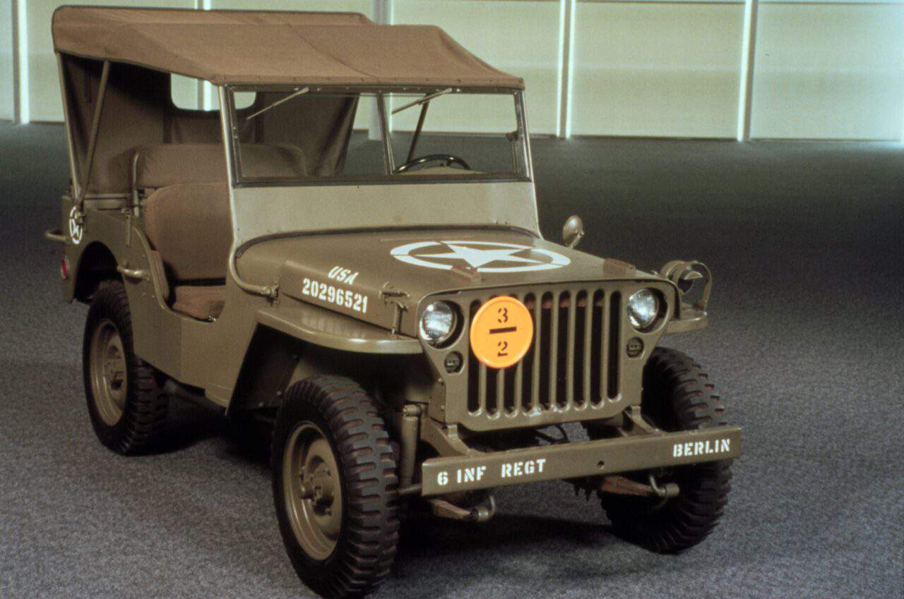 photo of a 1943 Jeep Willys MB