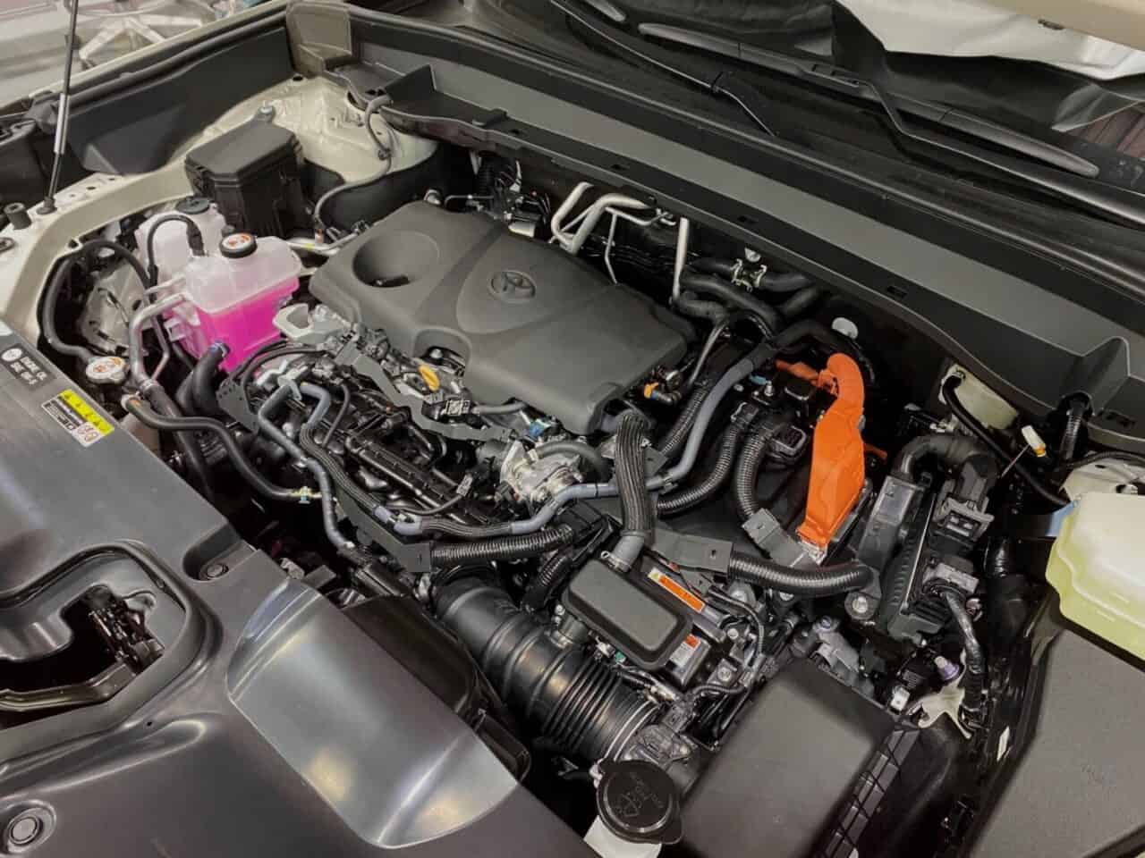 2.5L Hybrid motor in the Toyota Grand Highlander