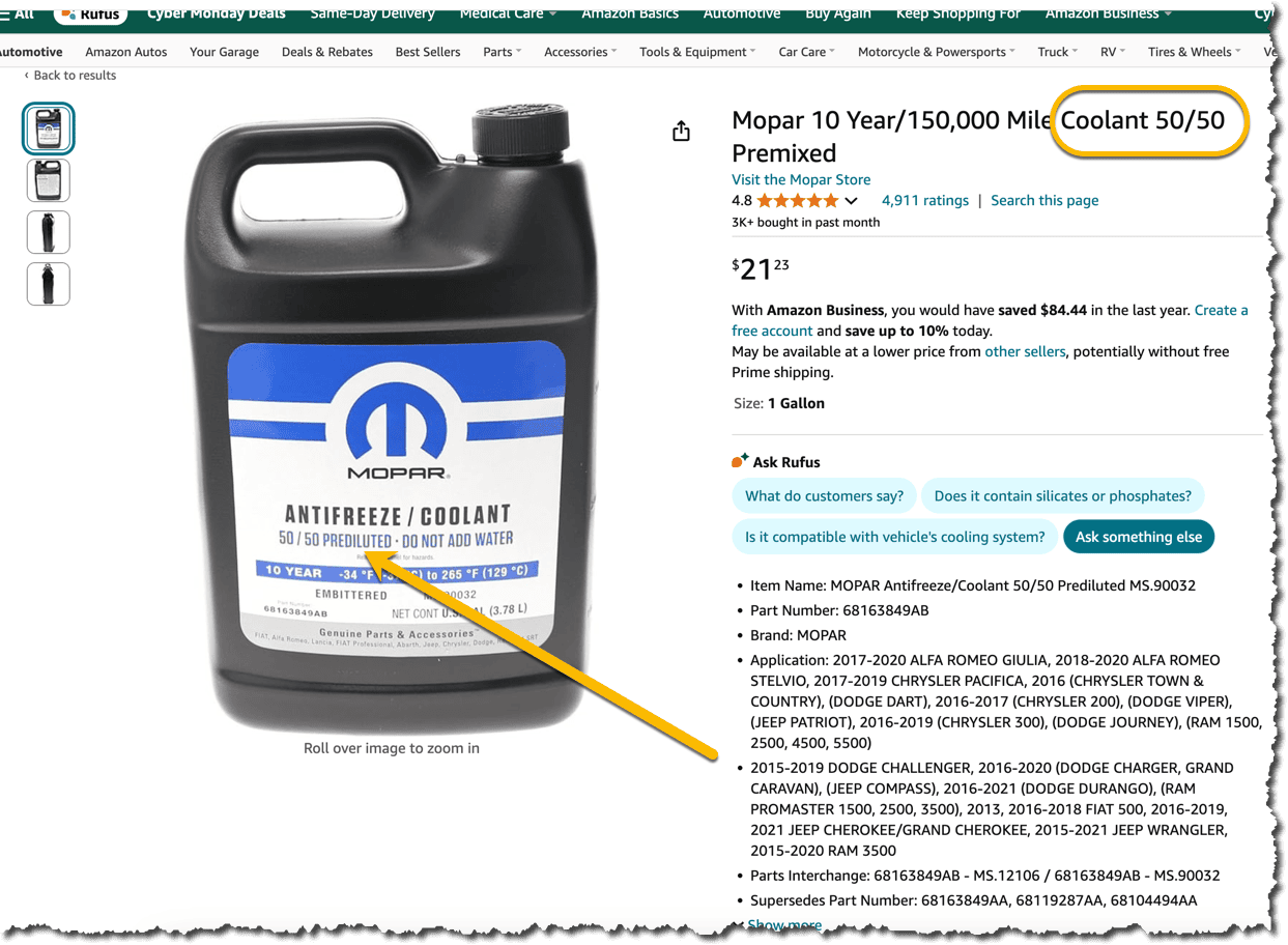 Pre mixed 5050 Coolant AntiFreeze What Causes Antifreeze To Gel? (And How To Prevent It)