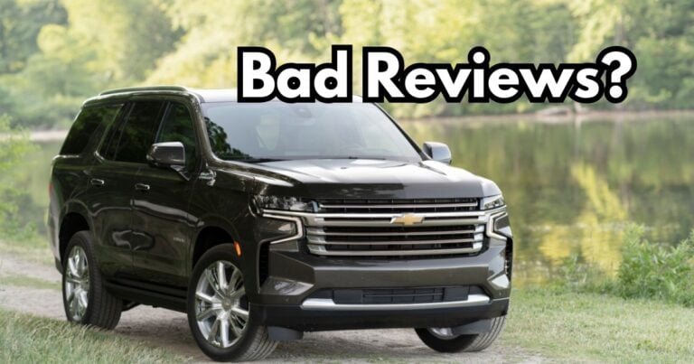 7 Reasons the Chevy Tahoe Gets Bad Reviews