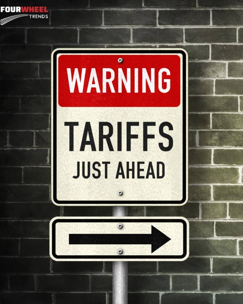 The $1.3 Billion Tariff Shock: Why Toyota Is Bracing—And So Should You 2 Warning Tariffs Just Ahead Sign