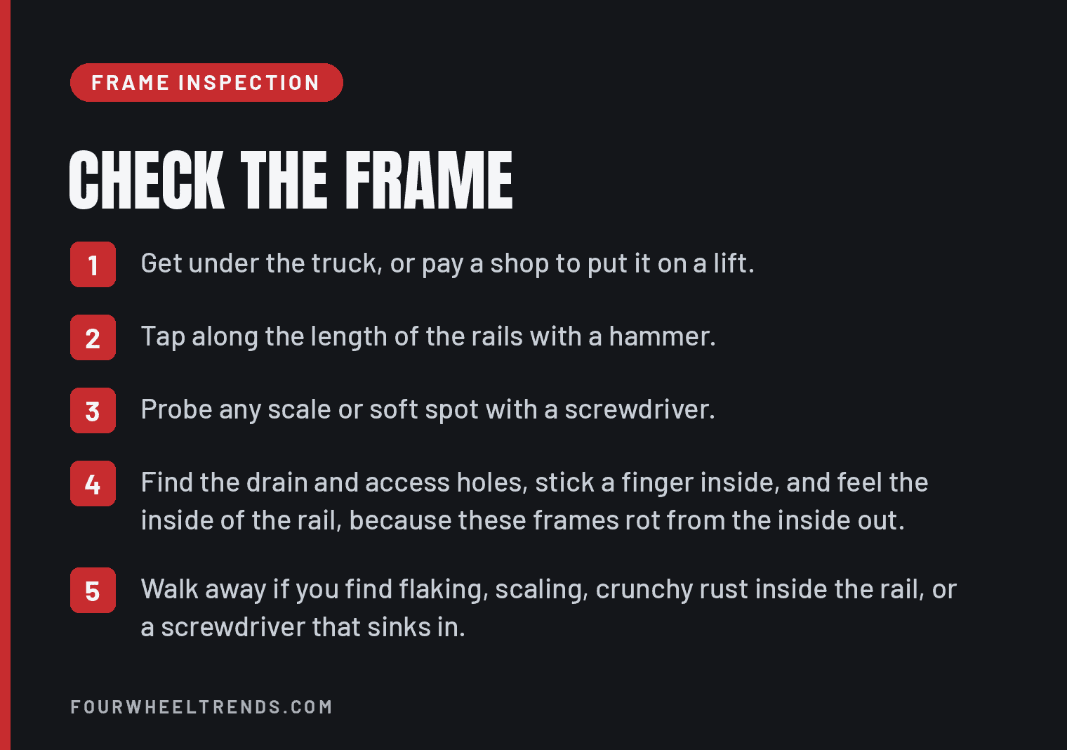 Toyota Tacoma Years To Avoid (2005 To 2025): The Ones I'D Skip And The Ones I'D Buy 3 Check the frame